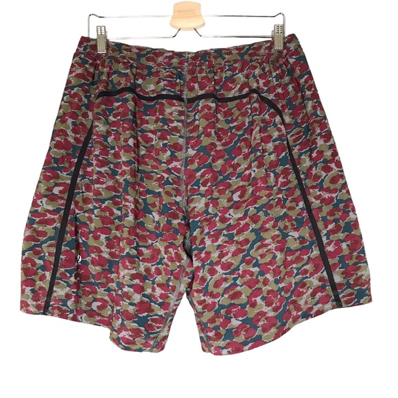 Lululemon Men’s XL T.H.E. Short Luxtreme Liner 9" Inseam Mini Urban Leopard - Picture 6 of 10